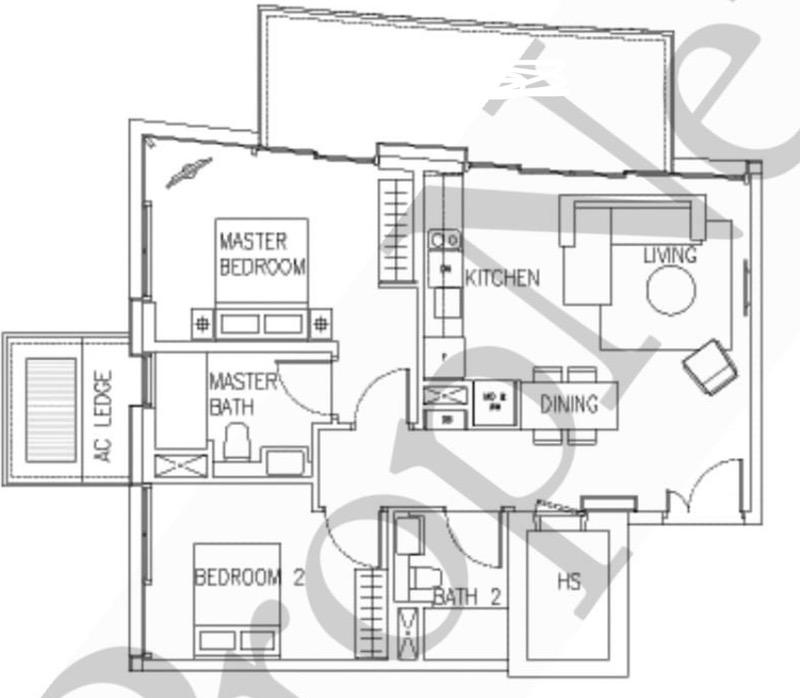 Condominium for Sale: Keppel, D04, 098012