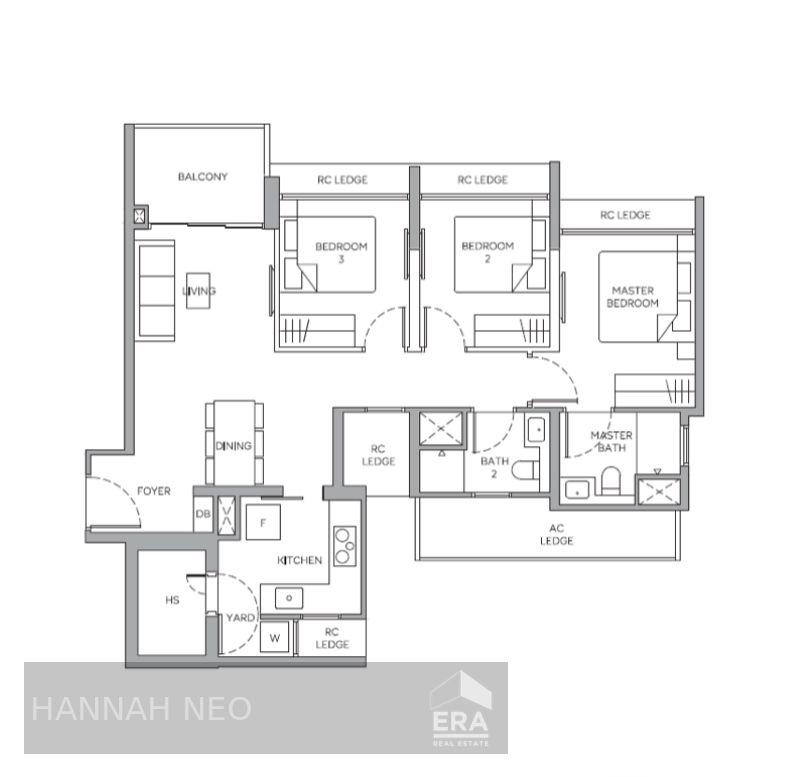 Condominium for Sale: Plantation Close, Tengah, D24, 690096