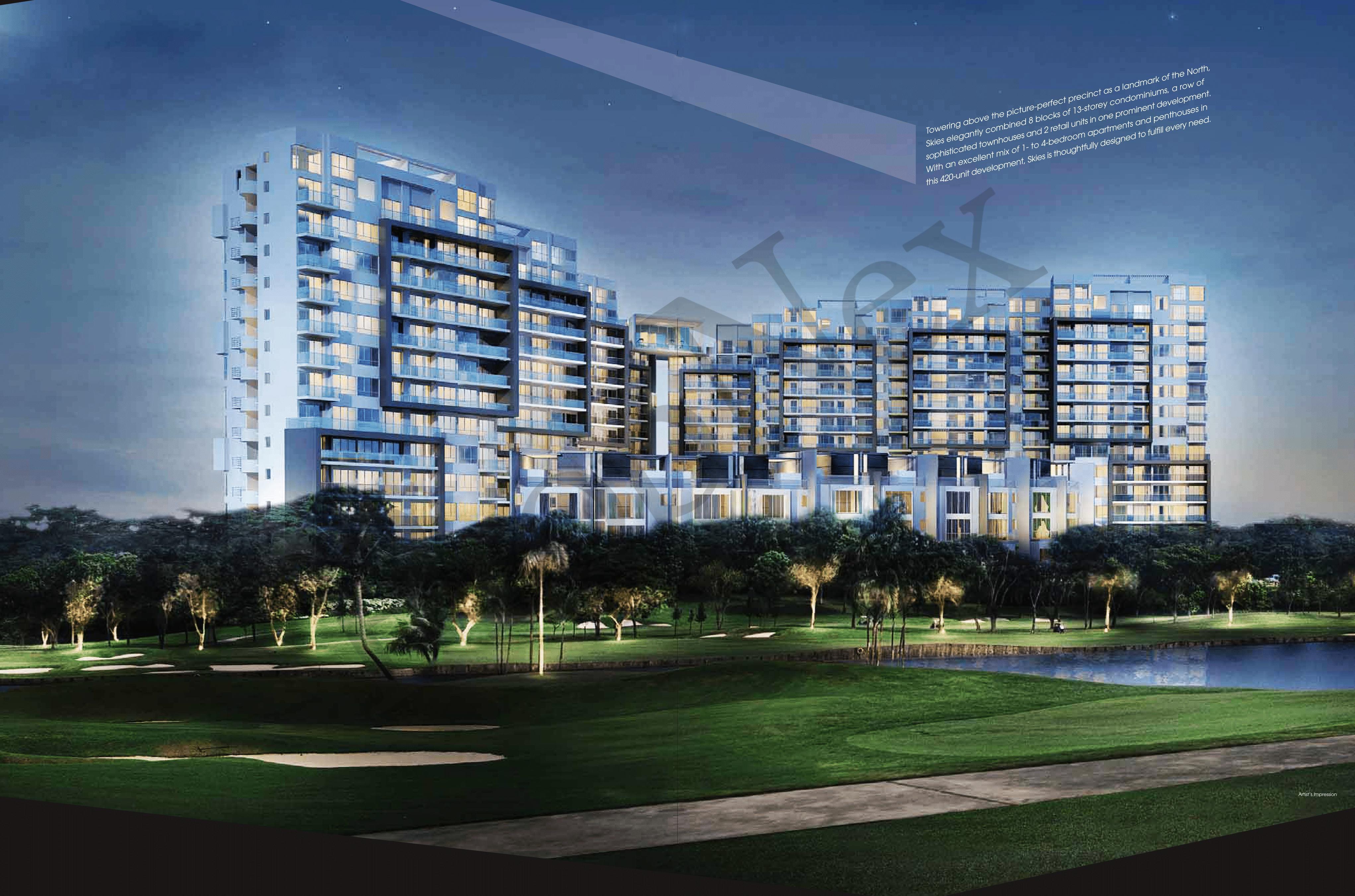 Skies Miltonia Condominium For Sale, $738,000, 1 Bed 1 Bath 484 sqft $1,525.00 psf Condominium | D27  | Prop-GPT the AI-Powered Property Guru