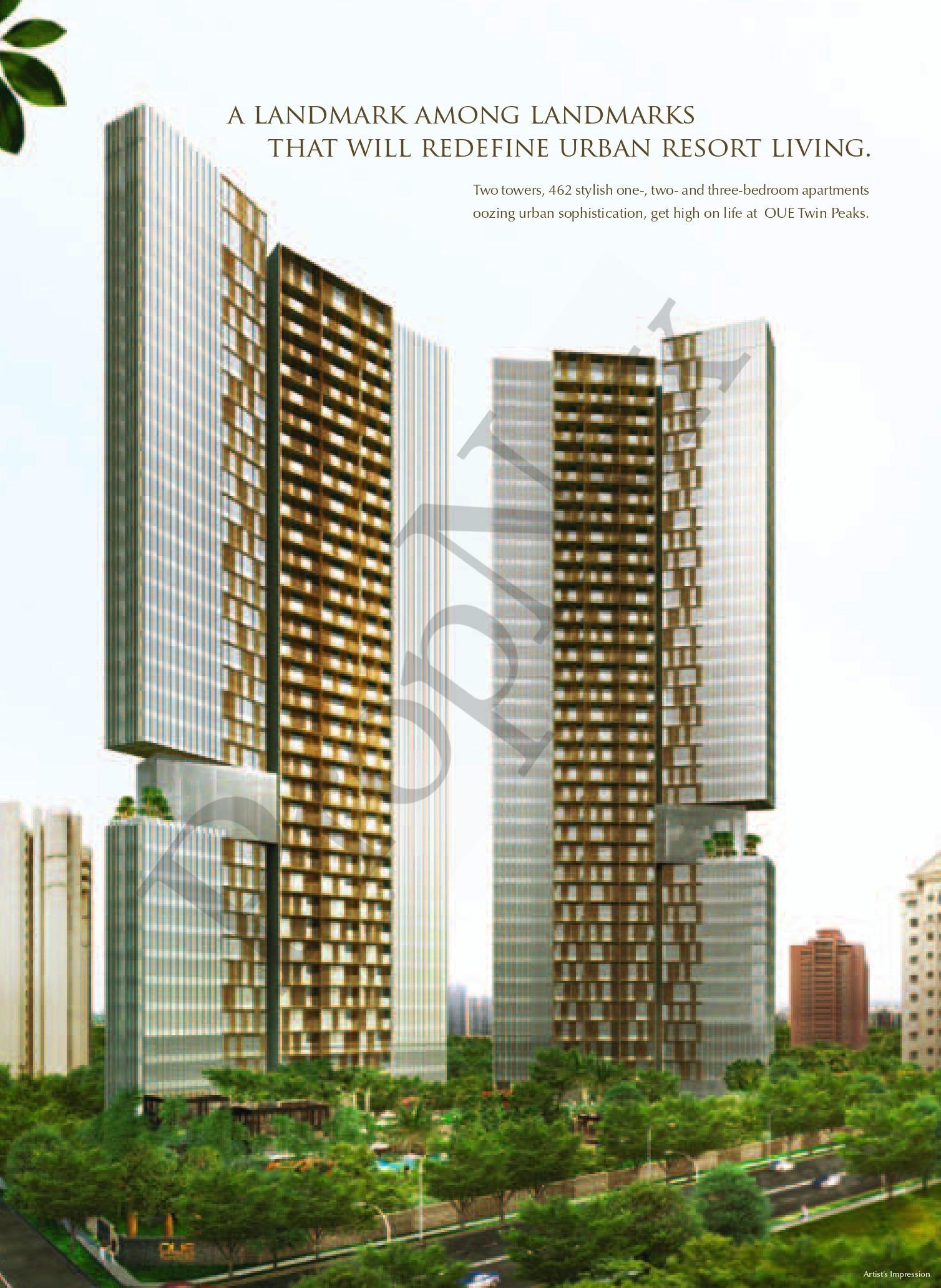 Prop-GPT: Condominium: D09 Leonie Hill OUE Twin Peaks