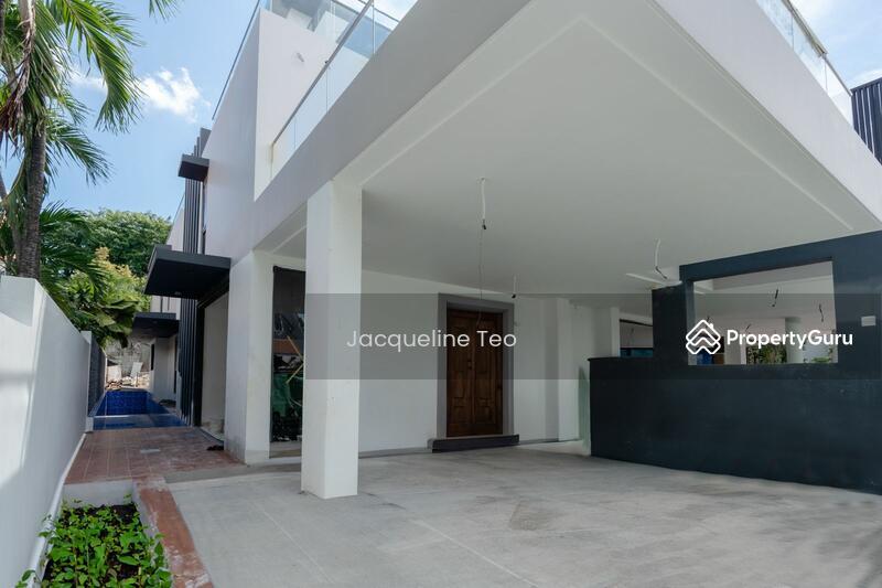 Cheap! 75 Portchester Ave - Brand New 2 Storeys + Attic SemiD with Lift & Pool in Serangoon Gardens