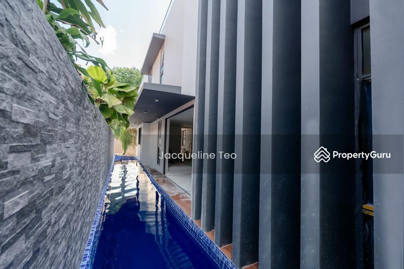 Cheap! 75 Portchester Ave - Brand New 2 Storeys + Attic SemiD with Lift & Pool in Serangoon Gardens