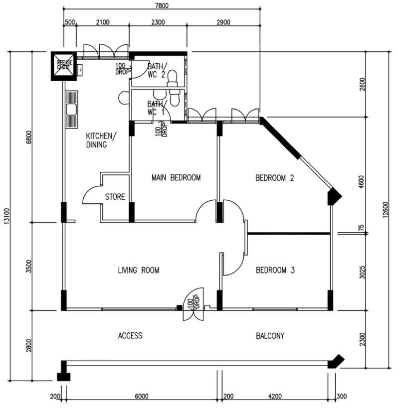 HDB Apartment for Sale: Simei, D18, 520133