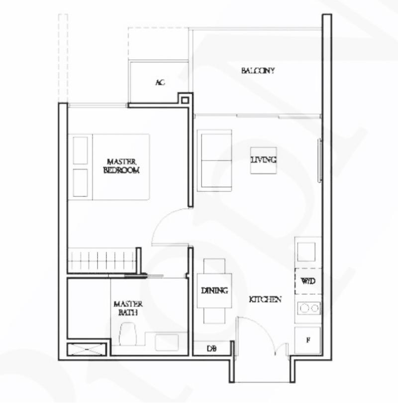 Bartley Ridge Condominium For Sale, $870,000, 1 Bed 1 Bath 463 sqft $1,879.00 psf