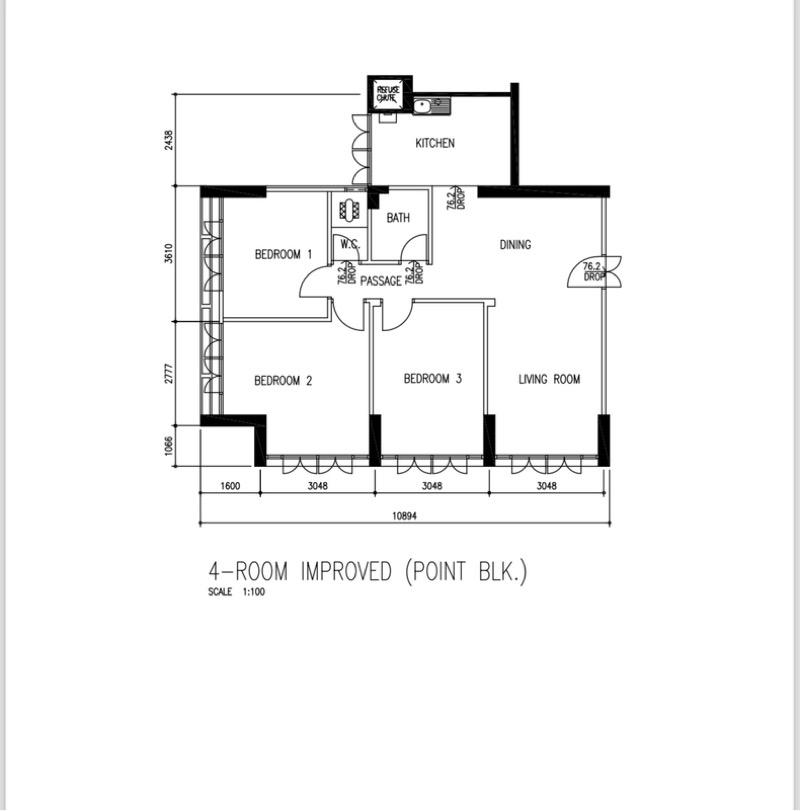 193 Lorong 4 Toa Payoh HDB Apartment For Sale, $700,000, 4 Bed 2 Bath 904 sqft $774.00 psf