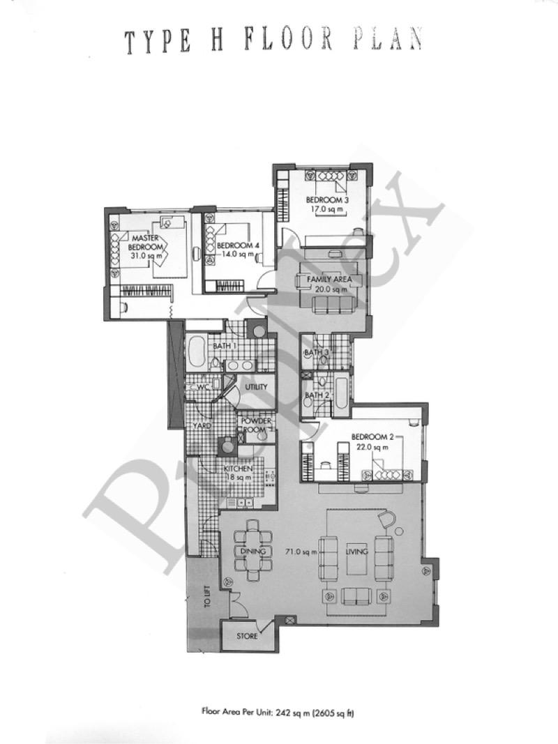 Mirage Tower Condominium For Sale, $6,288,888, 4 Bed 4 Bath 2,605 sqft $2,414.00 psf