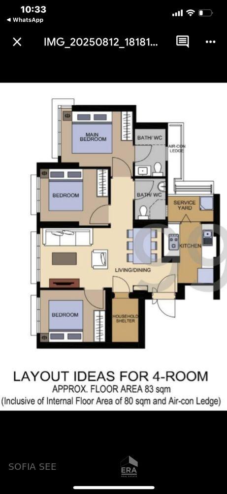 Mins to Queenstown Mrt and Just Mop