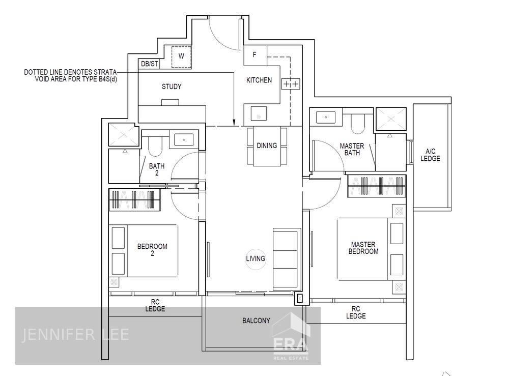 Q4 Top! Move in to a Brand New 2 Plus Study Sub Sale Unit in Rcr!