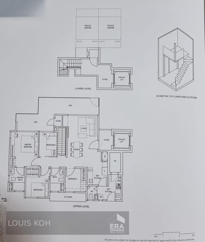 Rare Ground Floor 4 Bedroom With Private Lift From Carpark