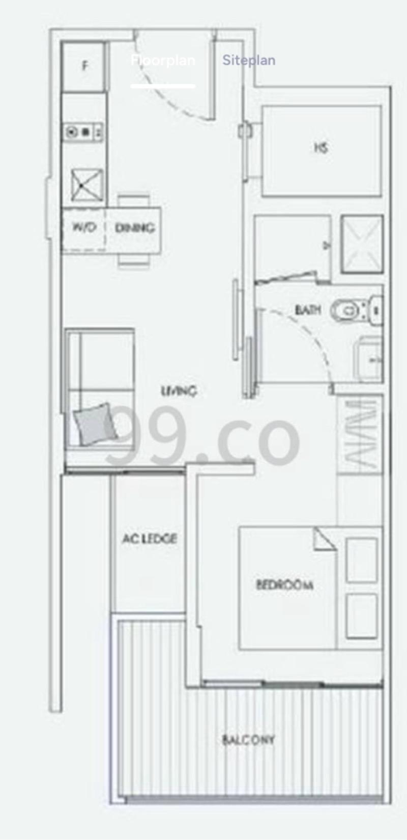 Suites 28 Apartment For Sale, $699,000, 1 Bed 1 Bath 429 sqft $1,629.00 psf