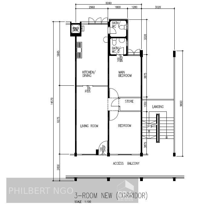 3ng for Sale, Near Yishun Mrt, Pure Selling, No Extension Needed