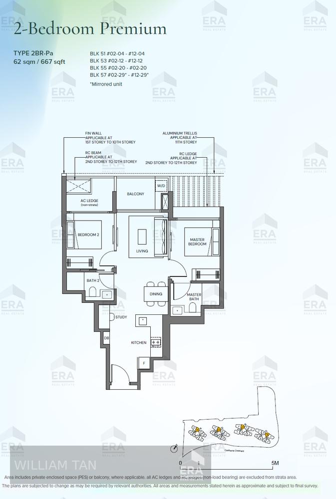 667sqft 2room 2bath New Launch Condo Canberra Cres Res Sale $1.33mil