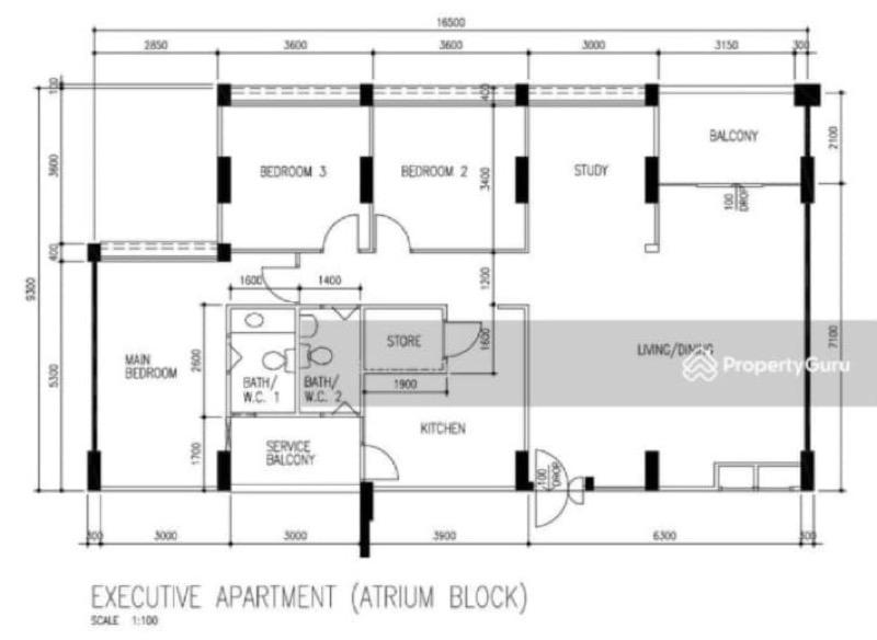 451 Fajar Road HDB Apartment For Sale, $770,000, 4 Bed 2 Bath 1,506 sqft $511.00 psf