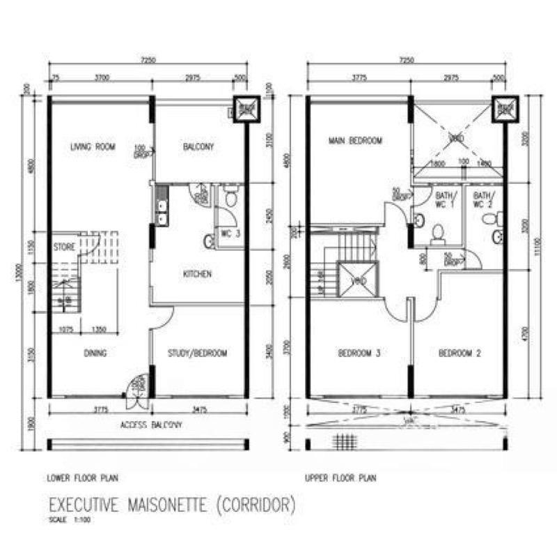 834 Yishun Street 81 HDB Apartment For Sale, $1,150,000, 4 Bed 3 Bath 1,528 sqft $753.00 psf