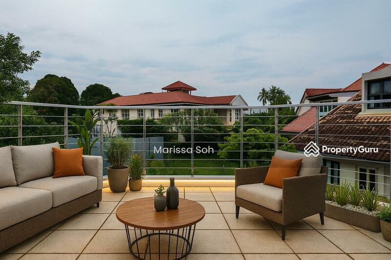Prop-GPT: Detached: D10 Holland Wide Frontage of 21m, Elevated Land, 2.5 sty with Basement and Pool
