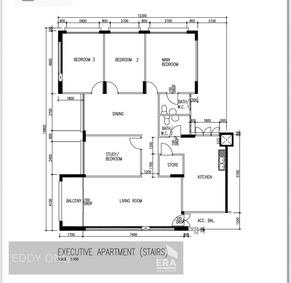 New Rare 5 Room Hdb Executive Apartment for Sale