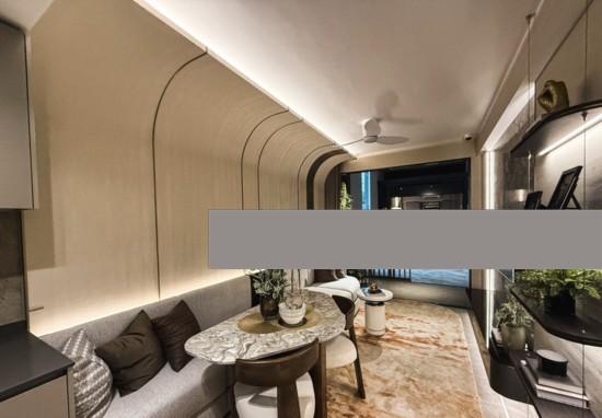 Lowest PSF 4 bedder, 2mins from MRT Condominium For Sale, $2,616,000, 4 Bed 3 Bath 1,335 sqft $1,960.00 psf