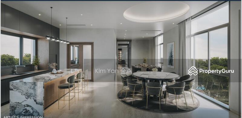 Brand new & freehold bungalow, 4 levels with Lift, swimming Pool, wide frontage to Park 4 cars