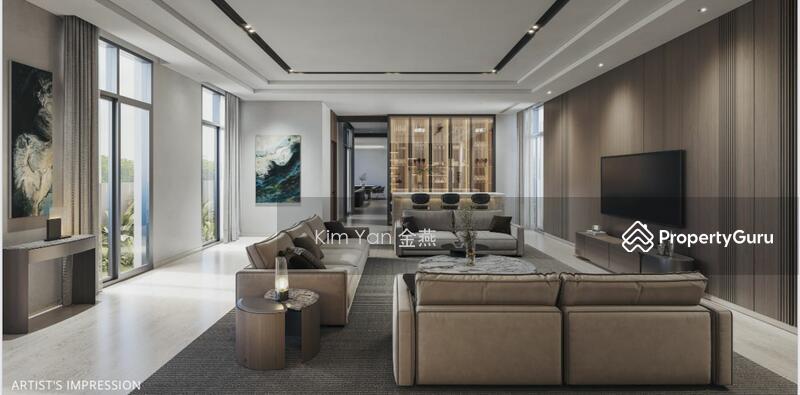 Brand new & freehold bungalow, 4 levels with Lift, swimming Pool, wide frontage to Park 4 cars