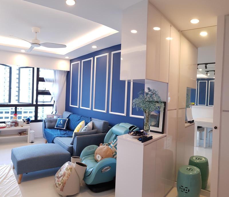 30 Ghim Moh Edge HDB Apartment For Sale, $812,000, 2 Bed 2 Bath 731 sqft $1,111.00 psf