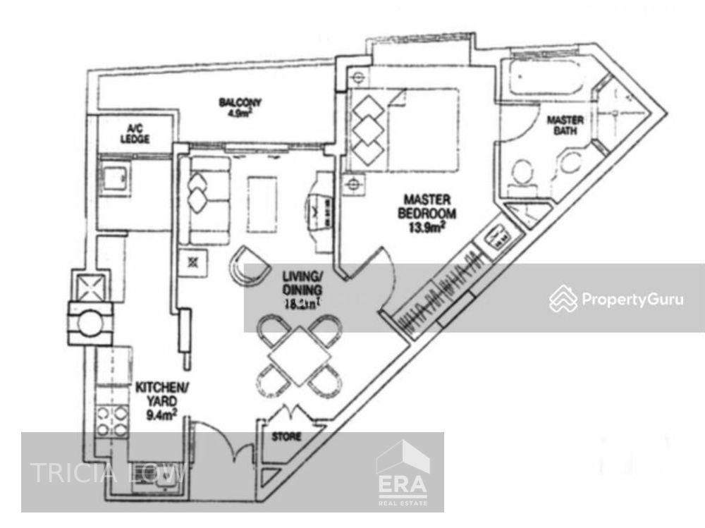 Rare Central Location, Spacious Corner Unit, 3 Mins to Bencoolen Mrt