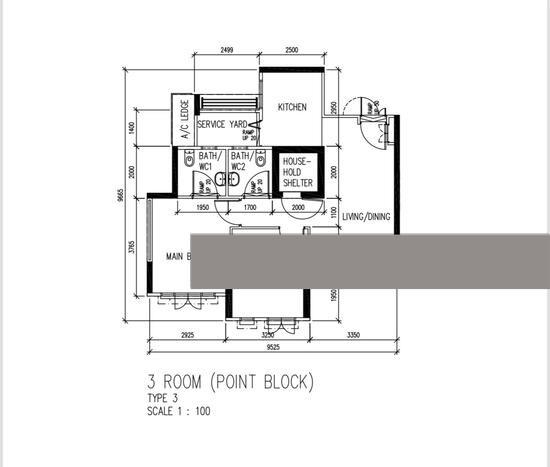 430C Fernvale Link HDB Apartment For Sale, $495,888, 2 Bed 2 Bath 721 sqft $688.00 psf