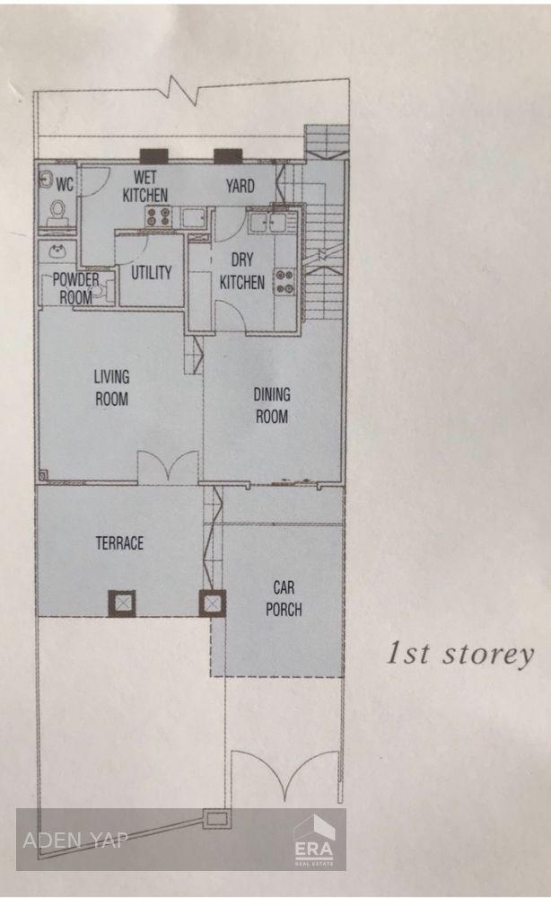 Beautifully Renovated Terrace With Unblock Greenery View