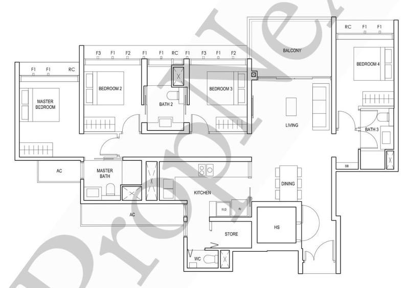 Penrose Condominium For Sale, $3,150,000, 4 Bed 4 Bath 1,399 sqft $2,252.00 psf