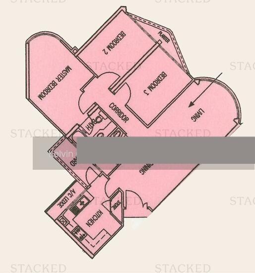 Yew Mei Green Condominium For Sale, $1,268,000, 3 Bed 2 Bath 1,130 sqft $1,122.00 psf