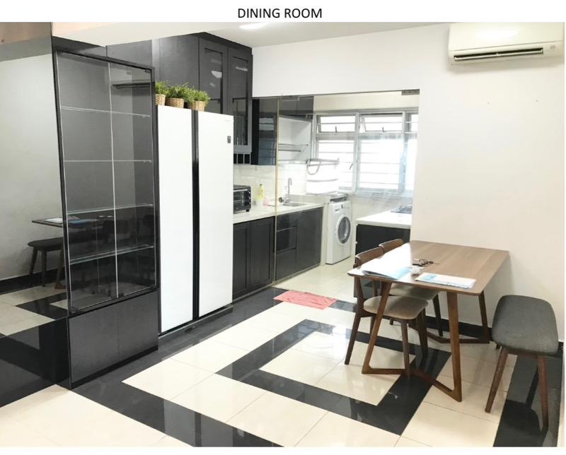 48 Strathmore Avenue HDB Apartment For Sale, $1,100,000, 3 Bed 2 Bath 968 sqft $1,136.00 psf