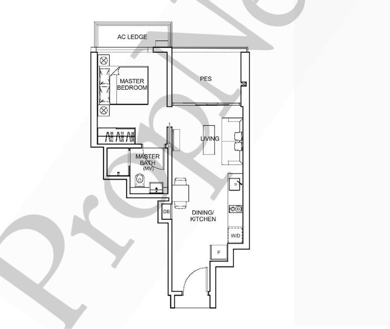 Sophia Hills Condominium For Sale, $1,150,000, 1 Bed 1 Bath 517 sqft $2,224.00 psf