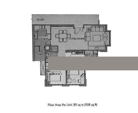Mirage Tower Condominium For Sale, $2,500,000, 2 Bed 2 Bath 958 sqft $2,610.00 psf