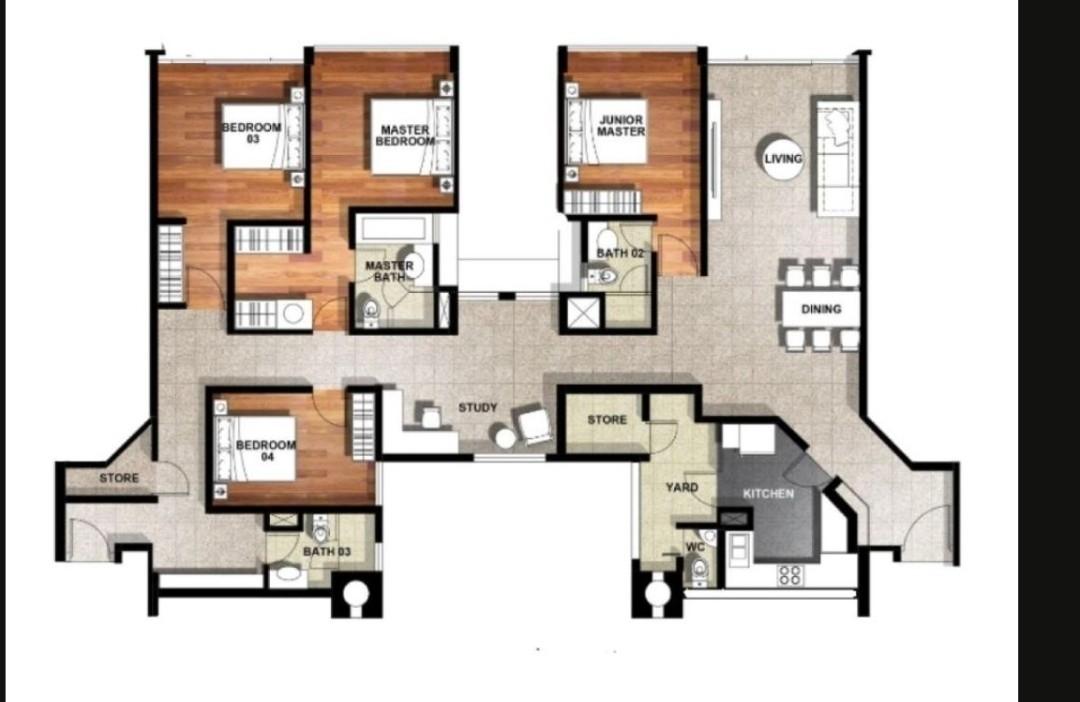 River Place Condominium For Sale, $4,134,000, 4 Bed 4 Bath 2,067 sqft $2,000.00 psf