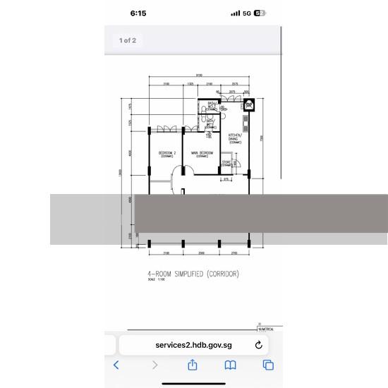 407 Fajar Road HDB Apartment For Sale, $499,999, 3 Bed 2 Bath 904 sqft $553.00 psf