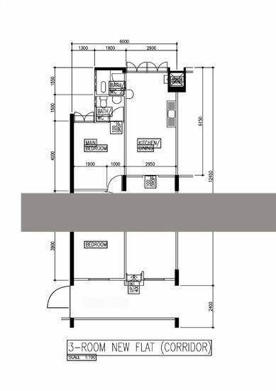 123 Yishun Street 11 HDB Apartment For Sale, $460,000, 2 Bed 2 Bath 872 sqft $528.00 psf
