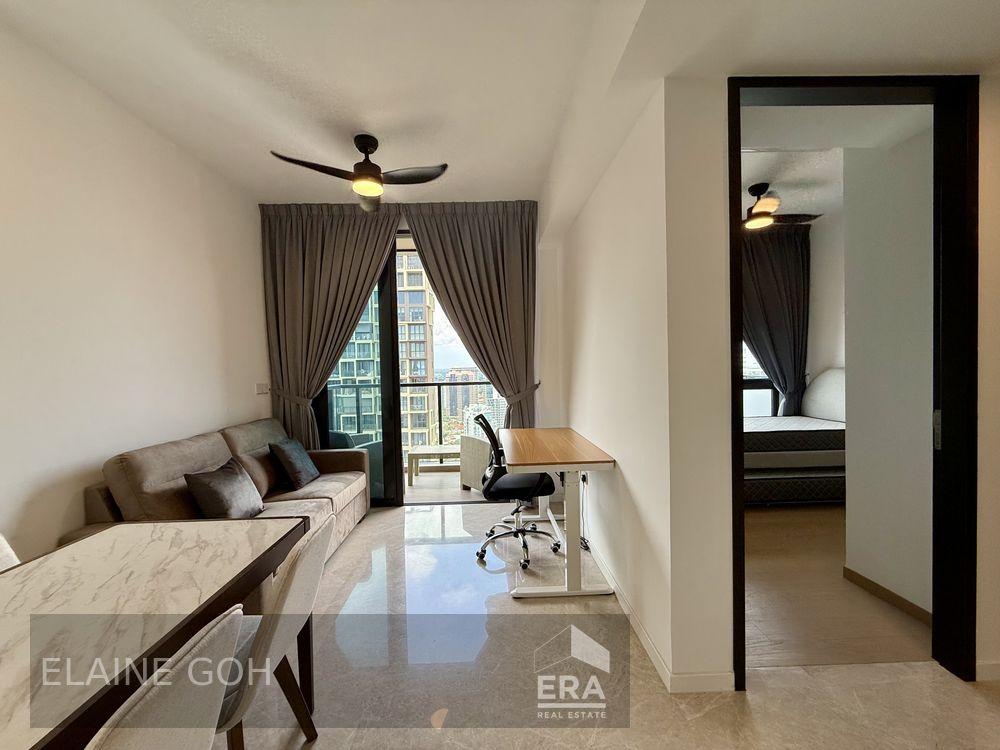 High Floor 2 Room 2 Bath Balcony 1km Great World and River Valley Pri!