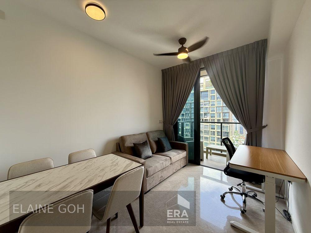 High Floor 2 Room 2 Bath Balcony 1km Great World and River Valley Pri!