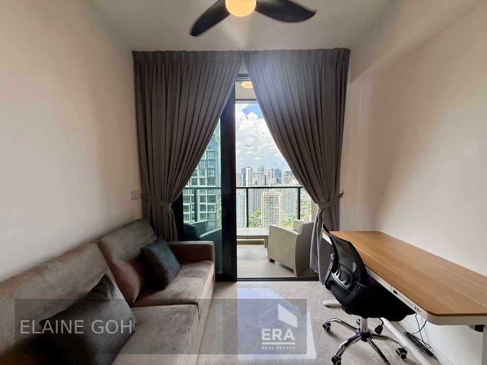 High Floor 2 Room 2 Bath Balcony 1km Great World and River Valley Pri!