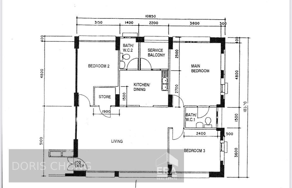 New List. Rare Corner, Spacious 4room for Sale
