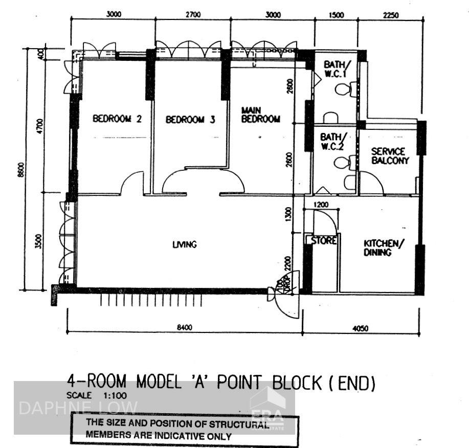 Spacious High Floor Corner Unit. No Extension Required.