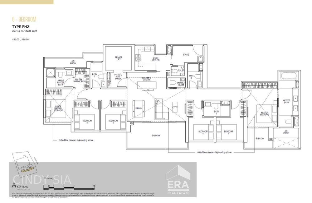 High Ceiling Penthouse With Waterfront View!