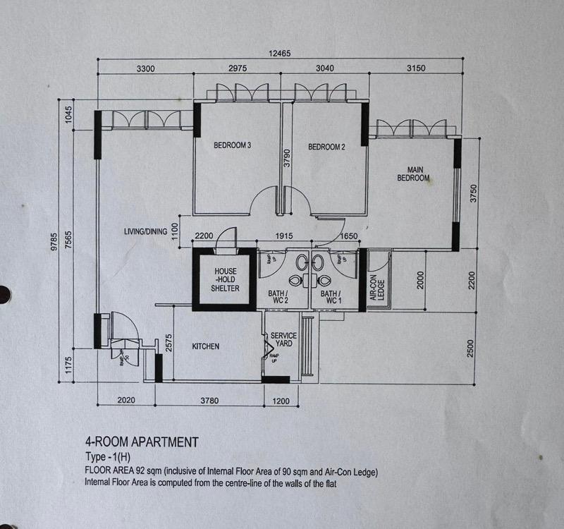 428A Yishun Avenue 11 HDB Apartment For Sale, $630,000, 3 Bed 2 Bath 990 sqft $636.00 psf