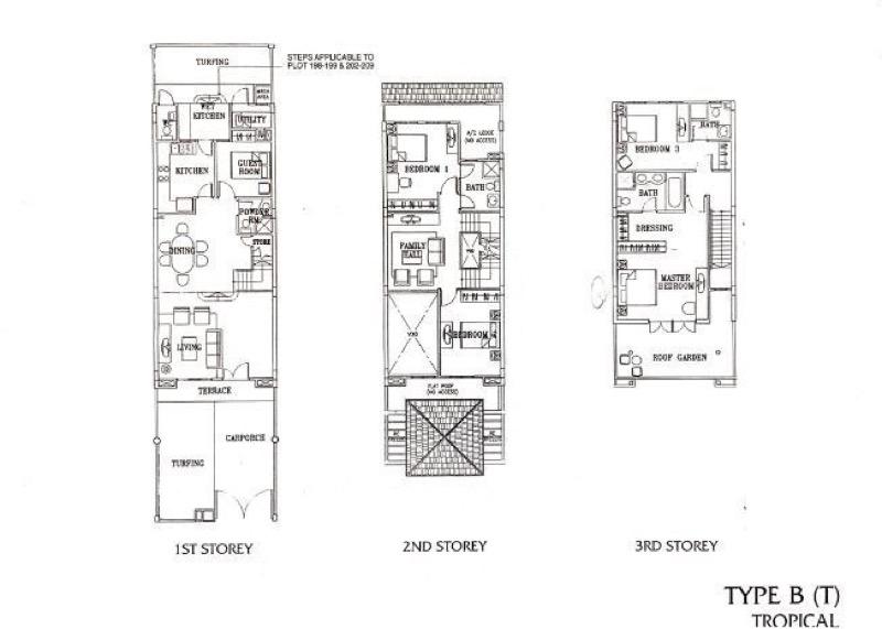 Villa Verde Terraced House For Sale, $2,520,000, 5 Bed 5 Bath 3,184 sqft $1,560.00 psf