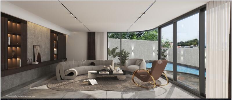 Prop-GPT: Bungalow: D13 Potong Pasir Brand New & Freehold Bungalow, Luxury with Lift, Pool and basement