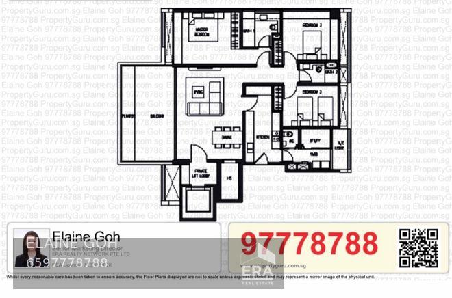 Freehold 3 Rm Pte Lift Green & Conservation Hse 1km Anglo Chinese Sch!