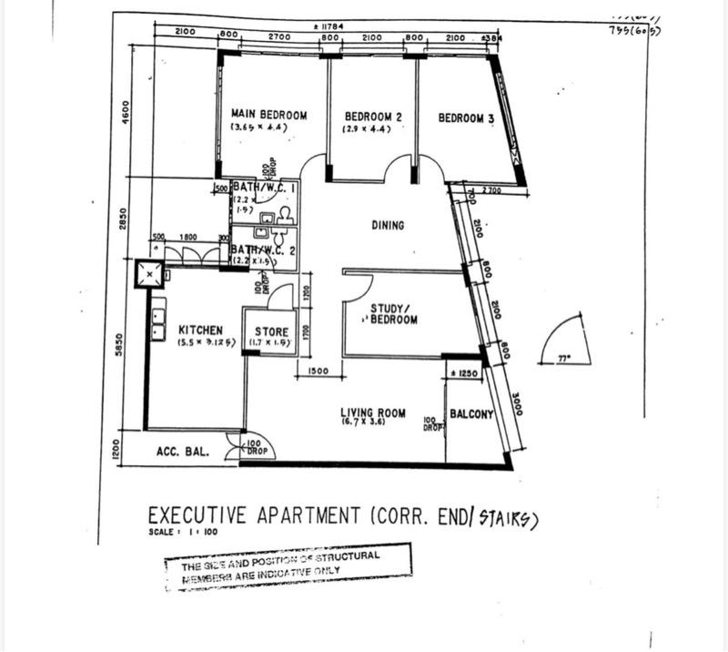 253 Bangkit Road HDB Apartment For Sale, $970,000, 4 Bed 2 Bath 10 sqft $97,000.00 psf