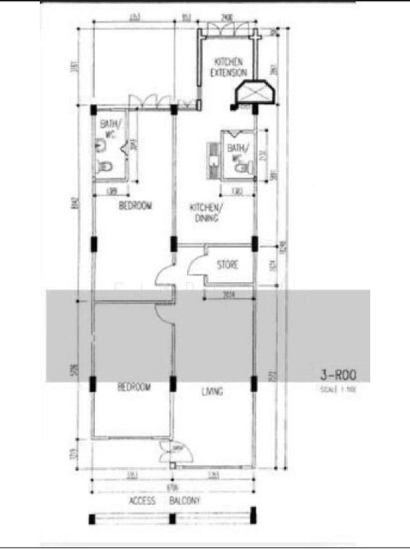 14 Kampong Arang Road HDB Apartment For Sale, $788,000, 2 Bed 2 Bath 1,108 sqft $711.00 psf