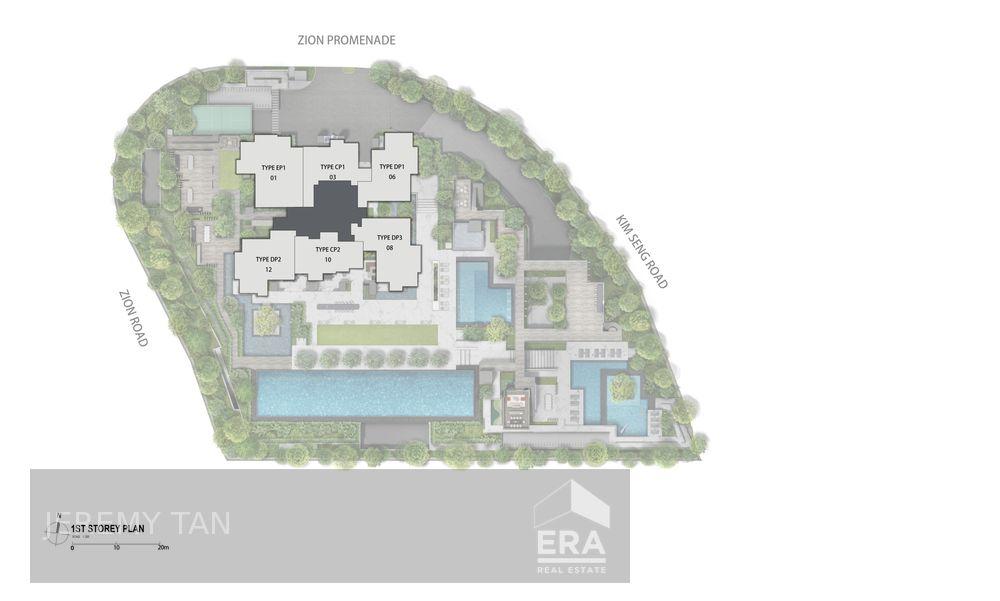 New Launch 3-bedroom at Promenade Peak, 1076 Sqft, Rare Layout