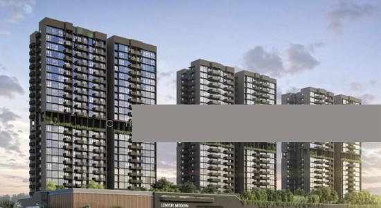 Lentor Modern Condominium For Sale, $1,380,000, 1 Bed 1 Bath 527 sqft $2,619.00 psf