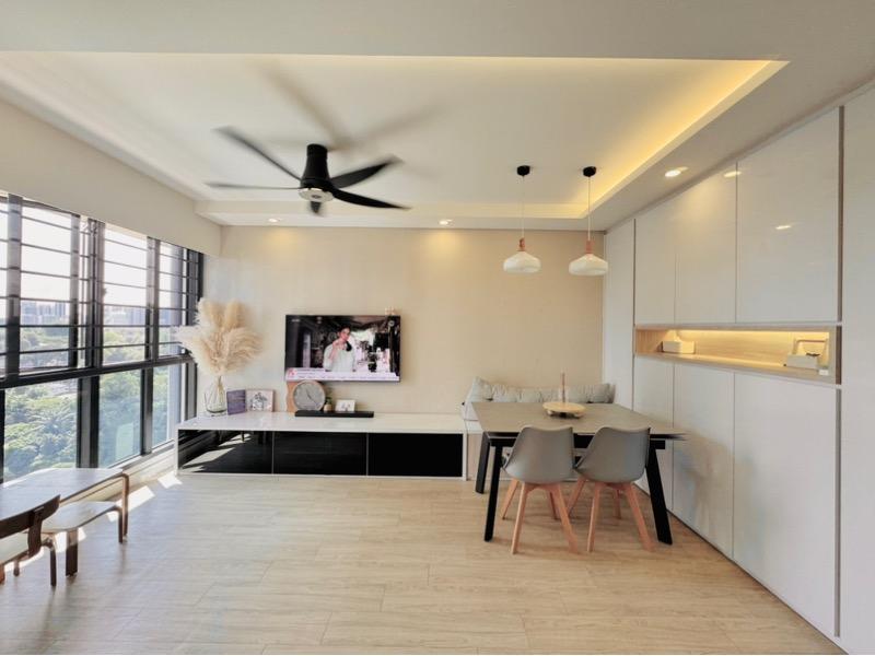 91 Dawson Road HDB Apartment For Sale, $1,200,000, 3 Bed 2 Bath 893 sqft $1,344.00 psf